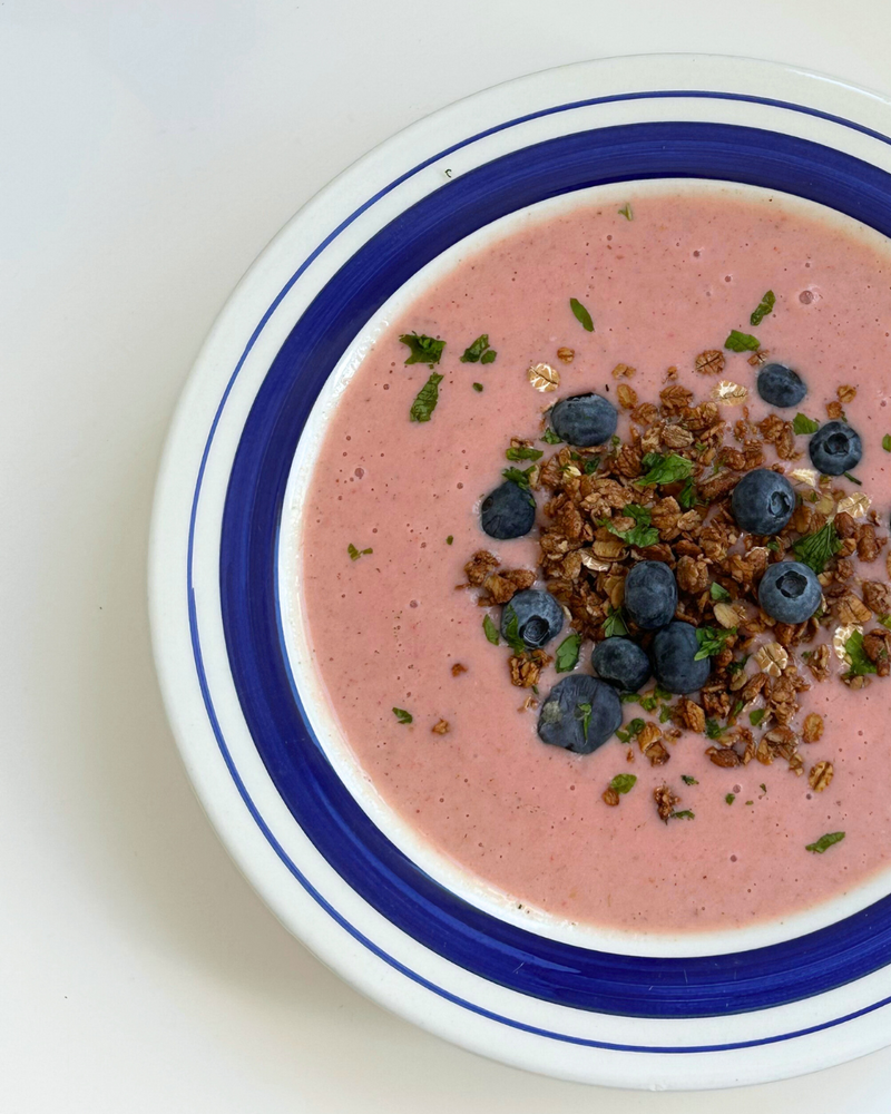JORDBÆR & MYNTE SMOOTHIEBOWL